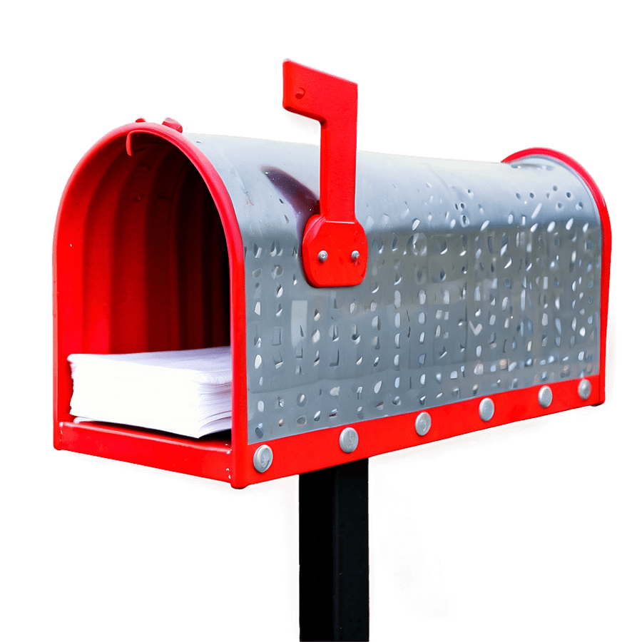 Vibrant Colored Mailbox PNG 05252024
