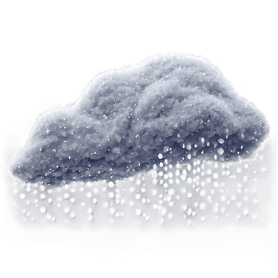 Light Snow Shower PNG 50