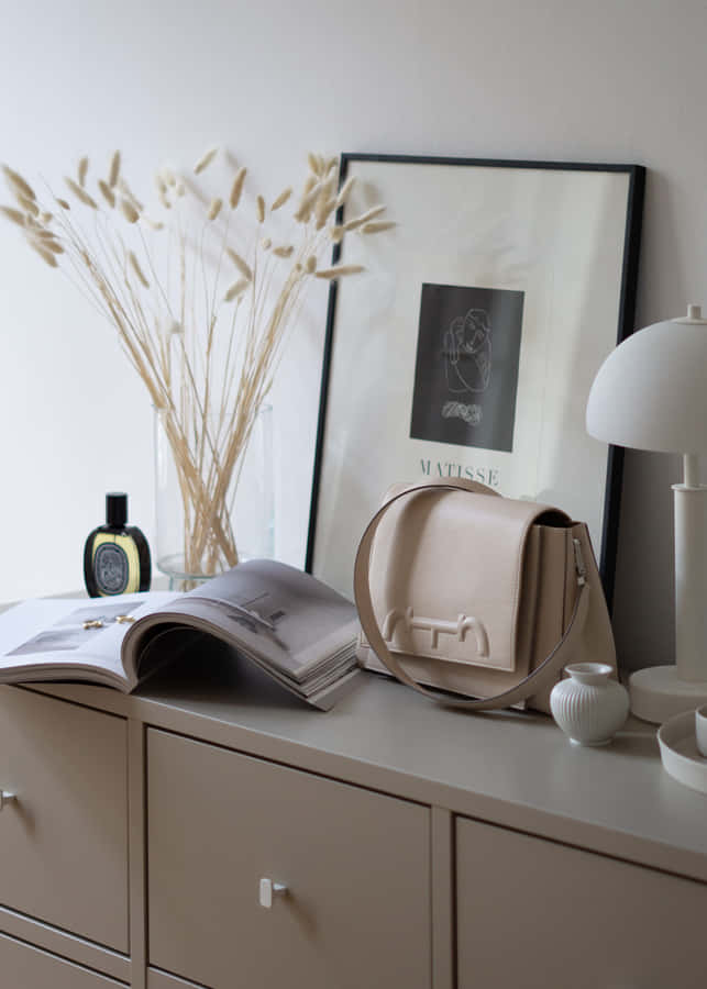 Estetica di Decorazione Interna Beige e Crema