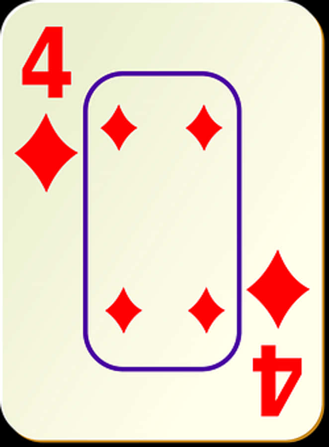 Four_of_ Diamonds_ Playing_ Card