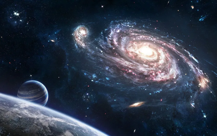 Milky Way background