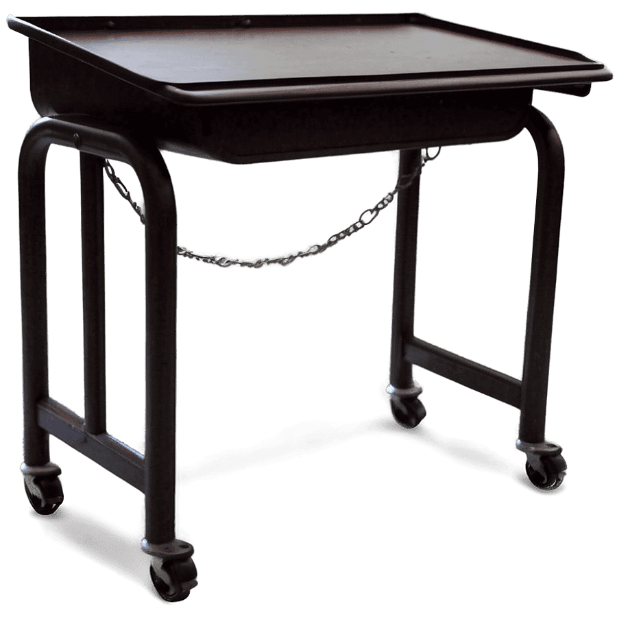 School Desk with Tilt Top PNG 60