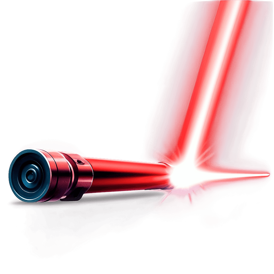 Red Laser Beam with Shadow PNG 59