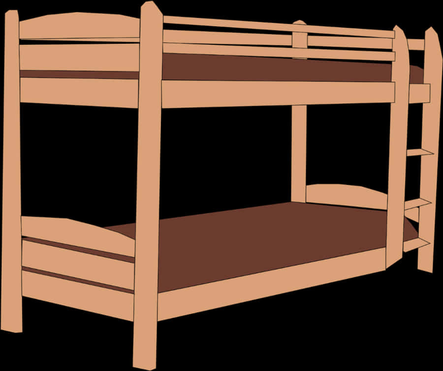 Bunk Bed Clipart, HD Png Download