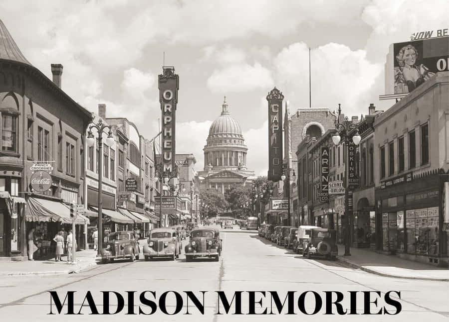 Historische Madison Wisconsin State Street