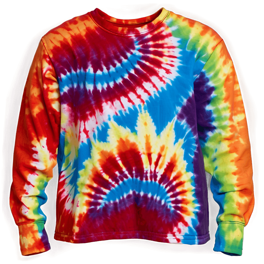Tie Dye Flame PNG weq95