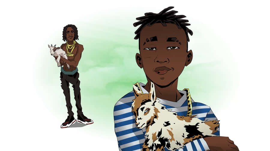 YnwMelly-tegnefilm 2560 x 1440 tapet