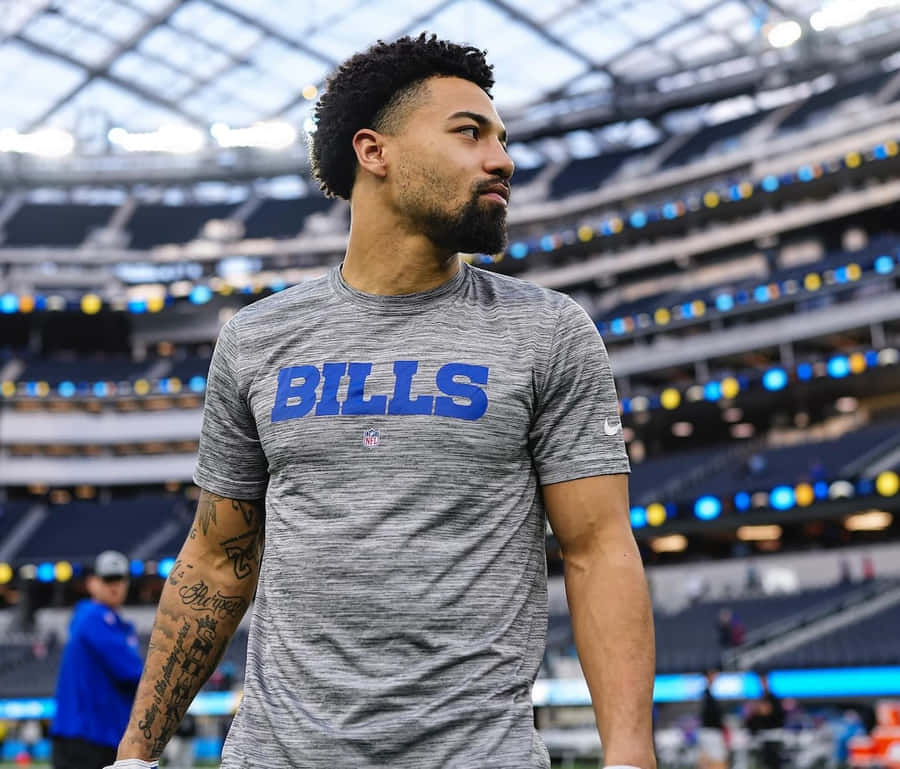 Khalil Shakir Visita ao Estádio dos Bills