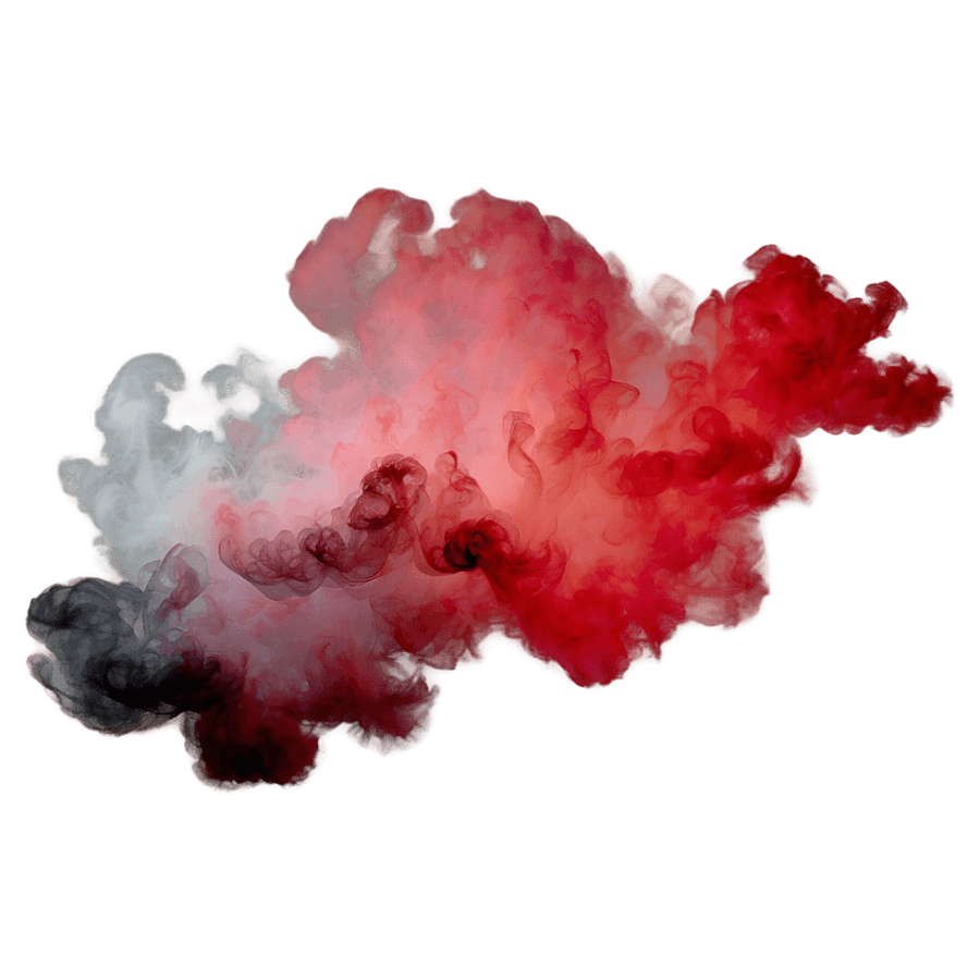 Red Smoke Streak PNG 99