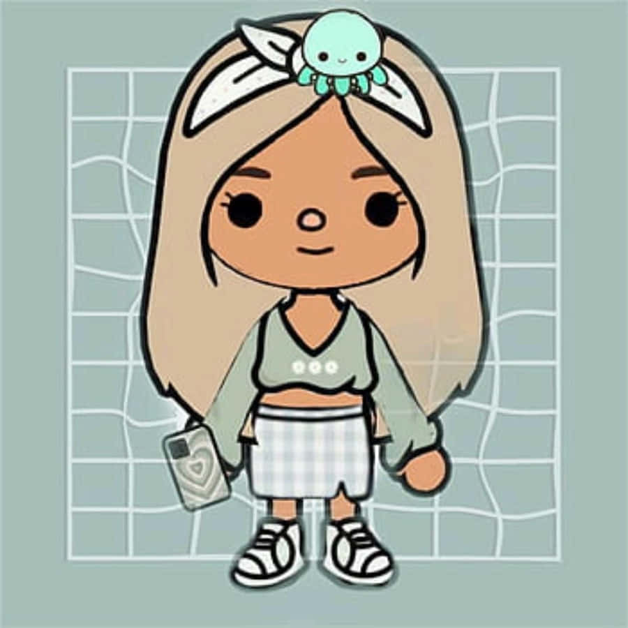 Personaggio di Toca Boca con Accessorio Polpo