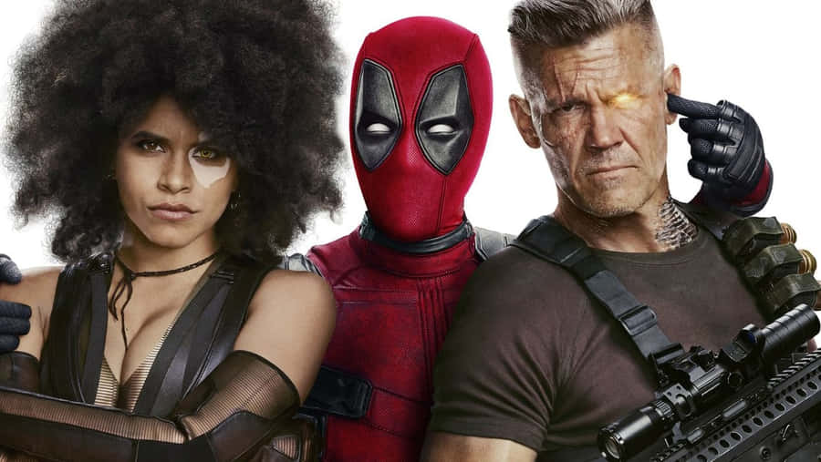 Deadpoolund Cable 1254 x 706 Hintergrundbild