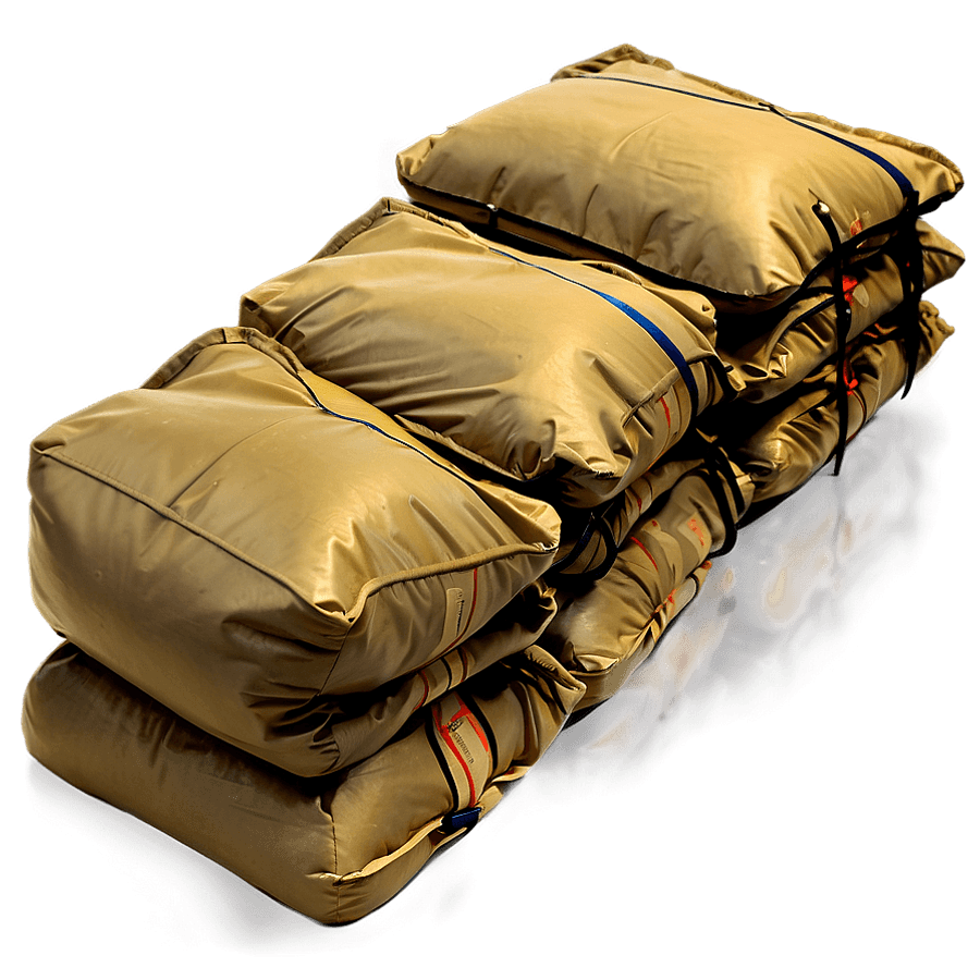 Sandbags with Ties PNG ymh
