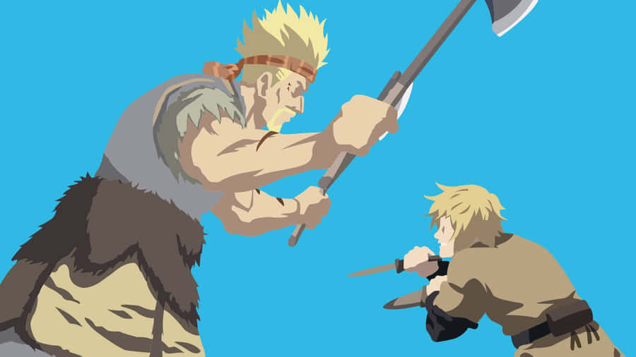 Viking_ Duelo_ Arte_ Anime