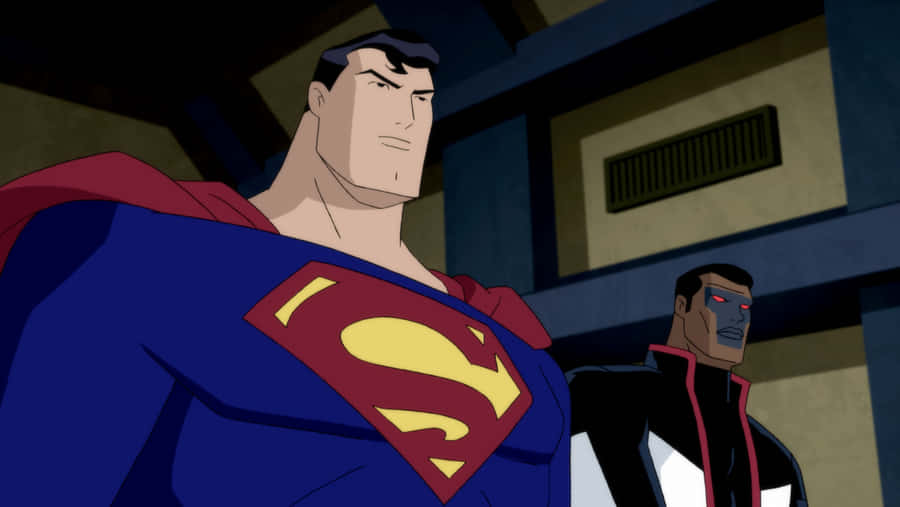 SupermanThe Animated Series 4425 x 2490 baggrundsbillede