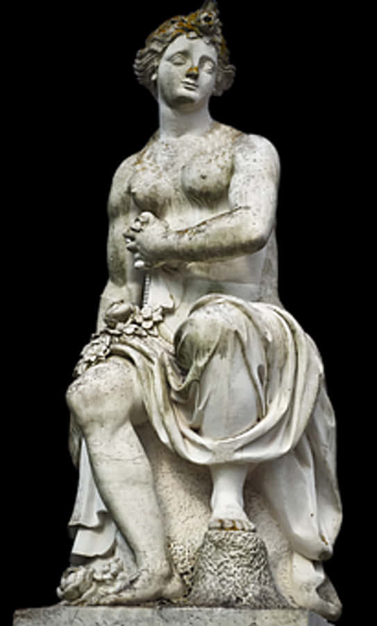 Marble Statue Elegant Pose
