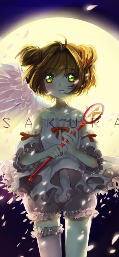 Arte de Asas de Anjo Sakura