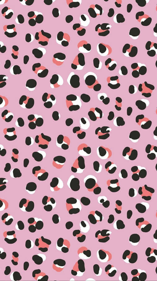 "Rosacom contorno estético, estampa de cheetah fofa"