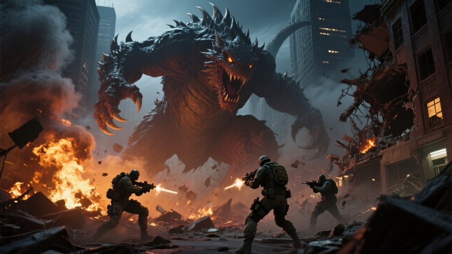 Danger Beast Attack Wallpaper