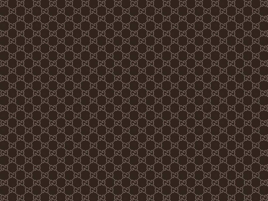 Download Dark Brown Gucci Pattern Wallpaper | Wallpapers.com