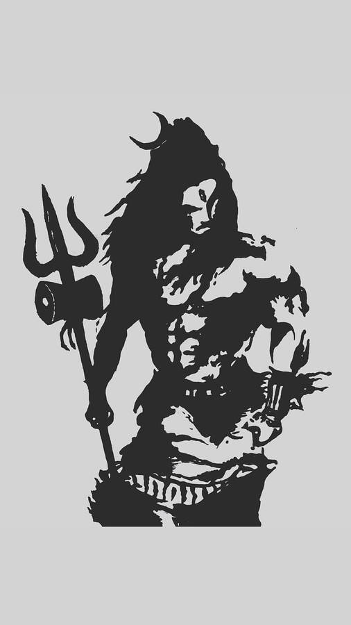 Download Dark Mahakal Angry Wallpaper | Wallpapers.com