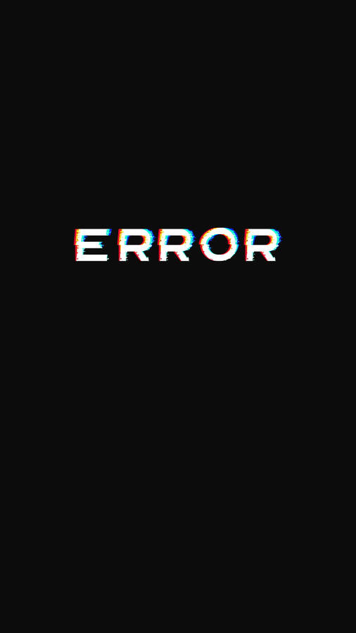 Download Dark Sad Error Wallpaper | Wallpapers.com