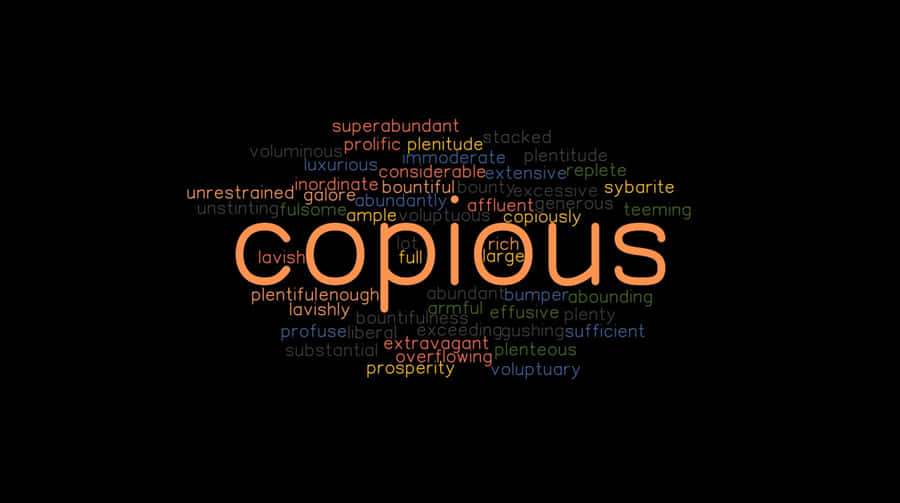 Copious [wallpaper]