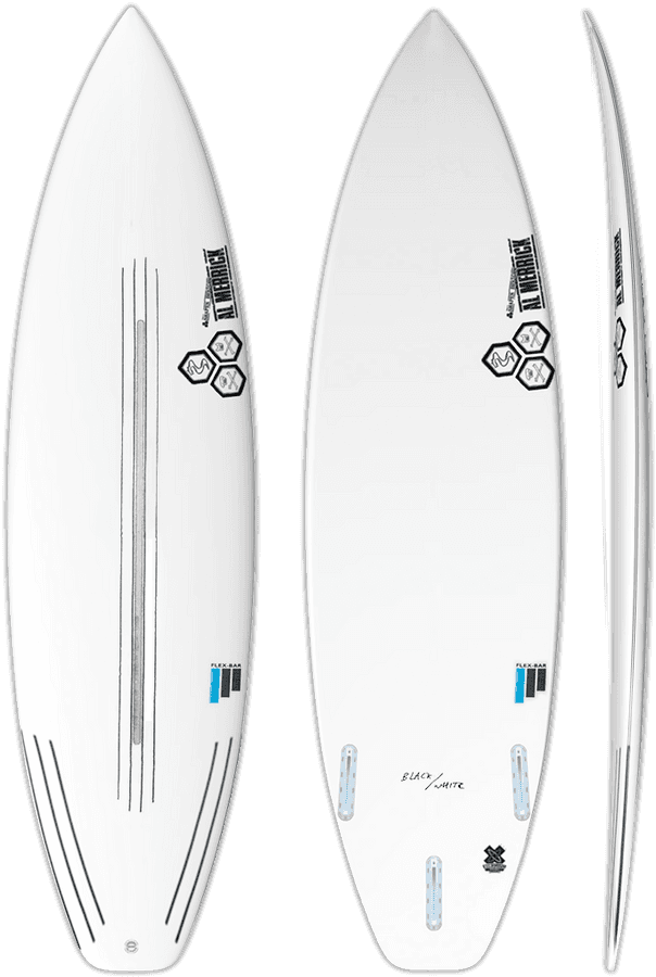 Triple View Surfboard Design