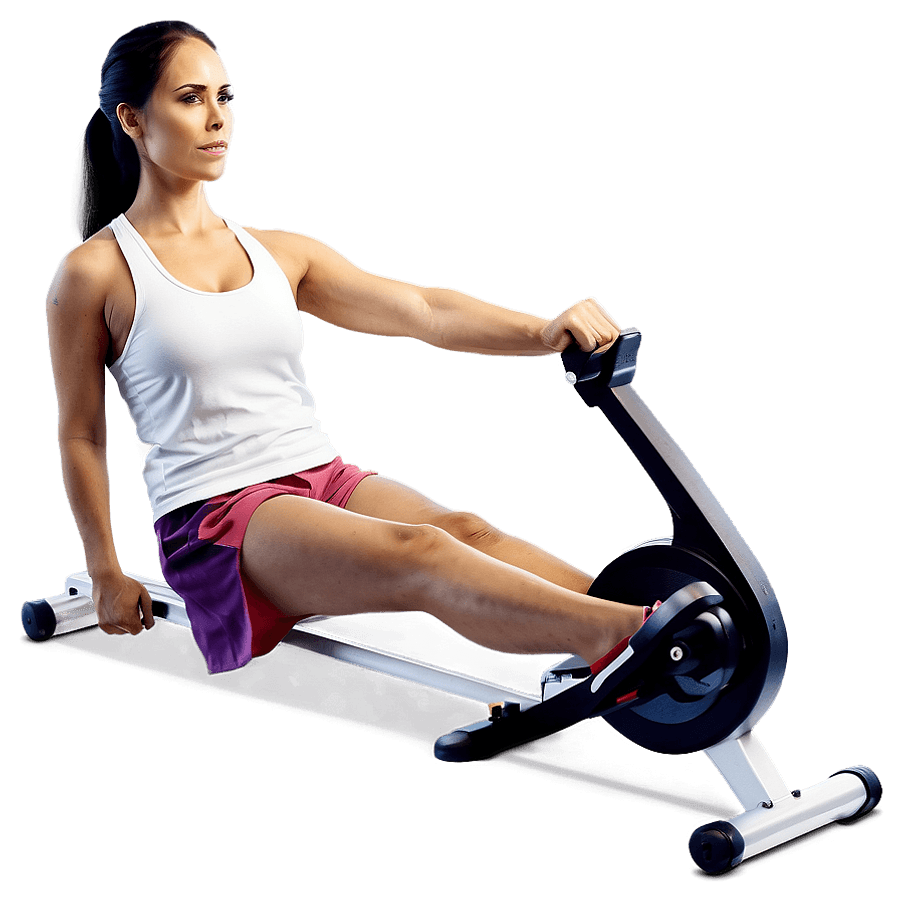 Rowing Machine Workout PNG tbn
