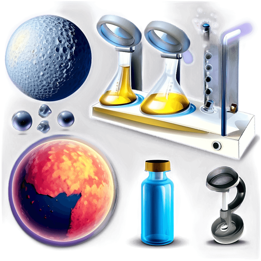 Aesthetic Science Icons PNG 34