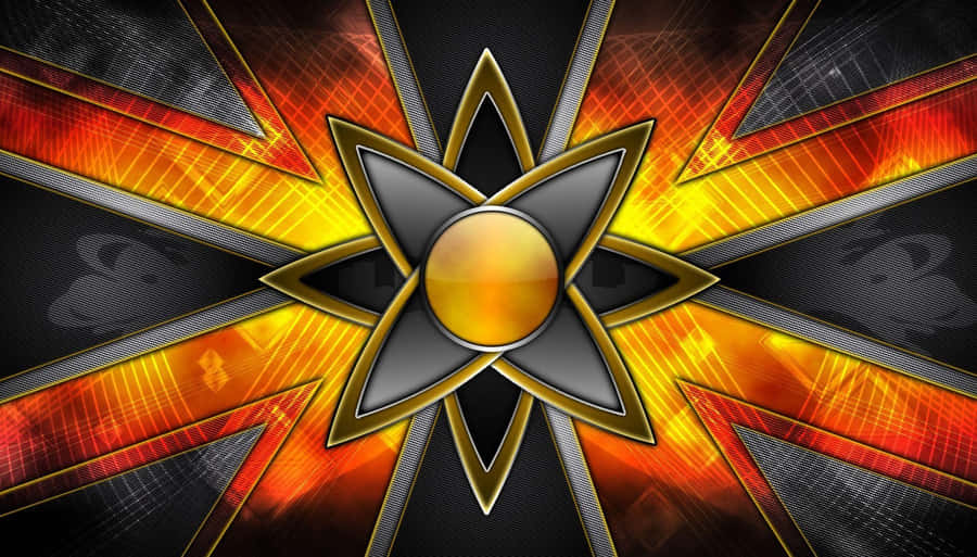 Abstrakt Futuristisk Stjerneeksplosion Design