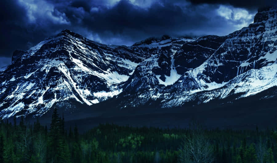 KanadischeRocky Mountains 2440x1440 Monitor-Hintergrund
