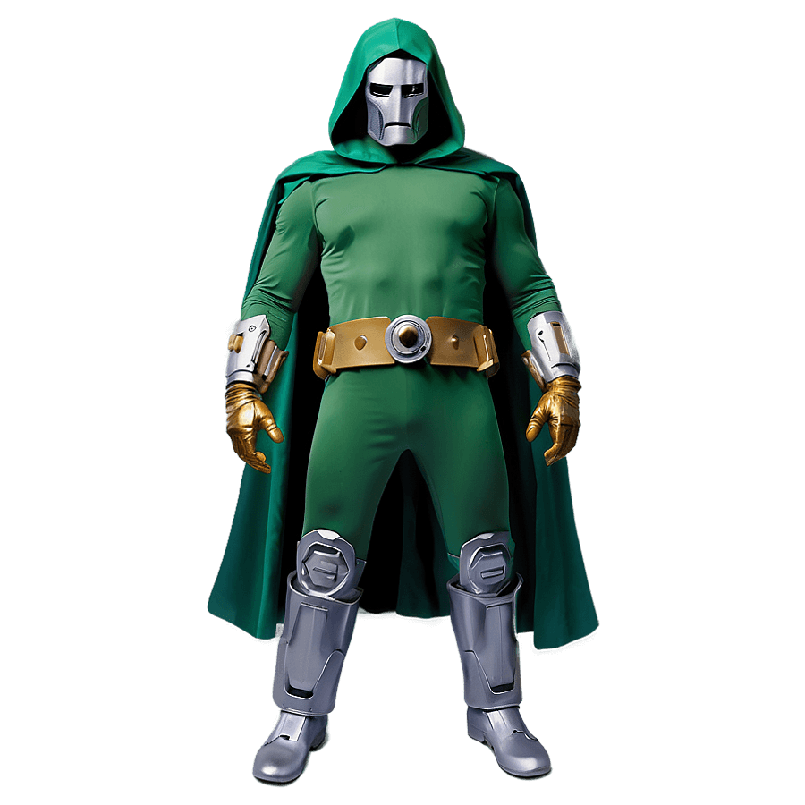 Classic Doctor Doom Costume PNG mhp
