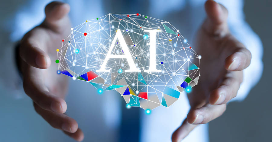 IllustrazioneWise AI tra le due mani