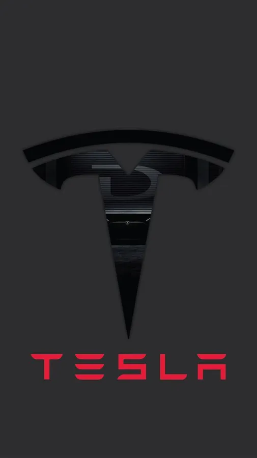 Tesla Logo 4k