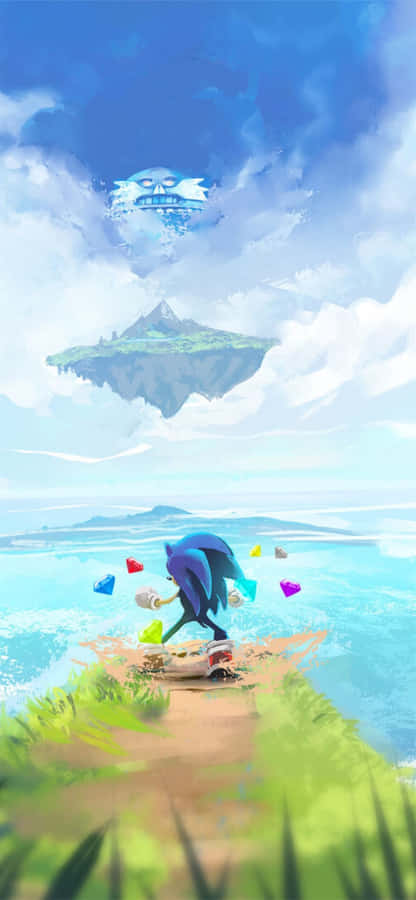 SonicFan Art 1125 x 2436 Hintergrundbild