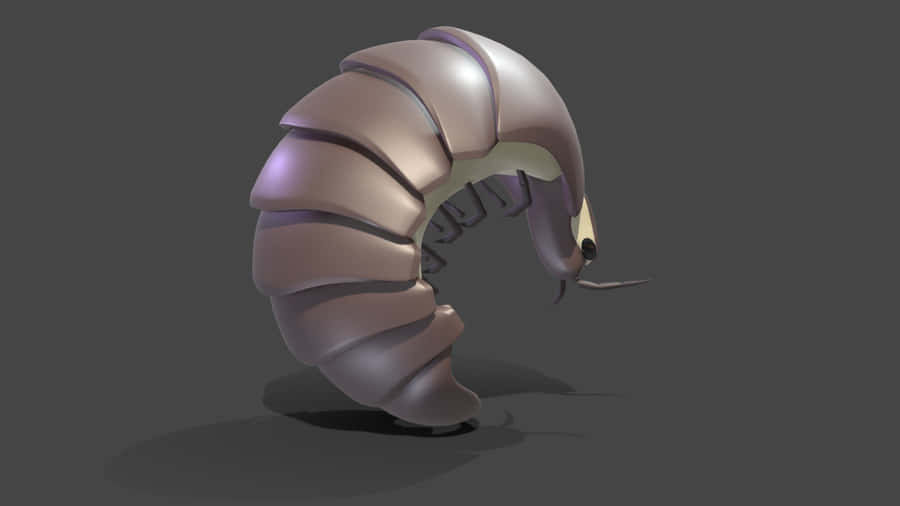 Pillbug Renderizado em 3D