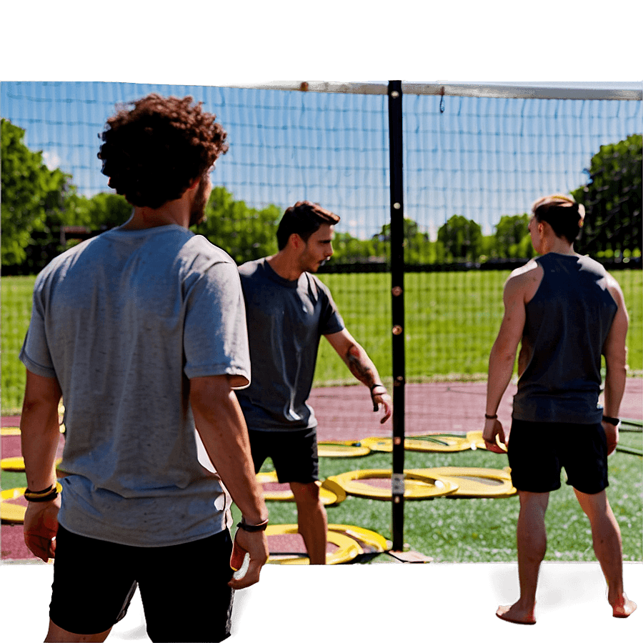 Men's Spikeball Competition PNG 40