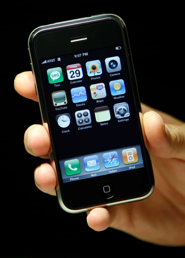 "Udforskverden med en Apple-telefon"