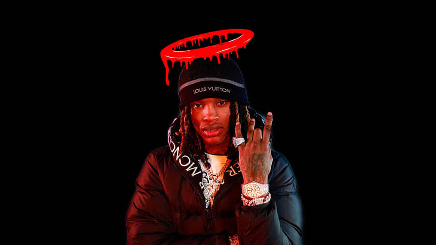 Rapper com Gestos de Halo