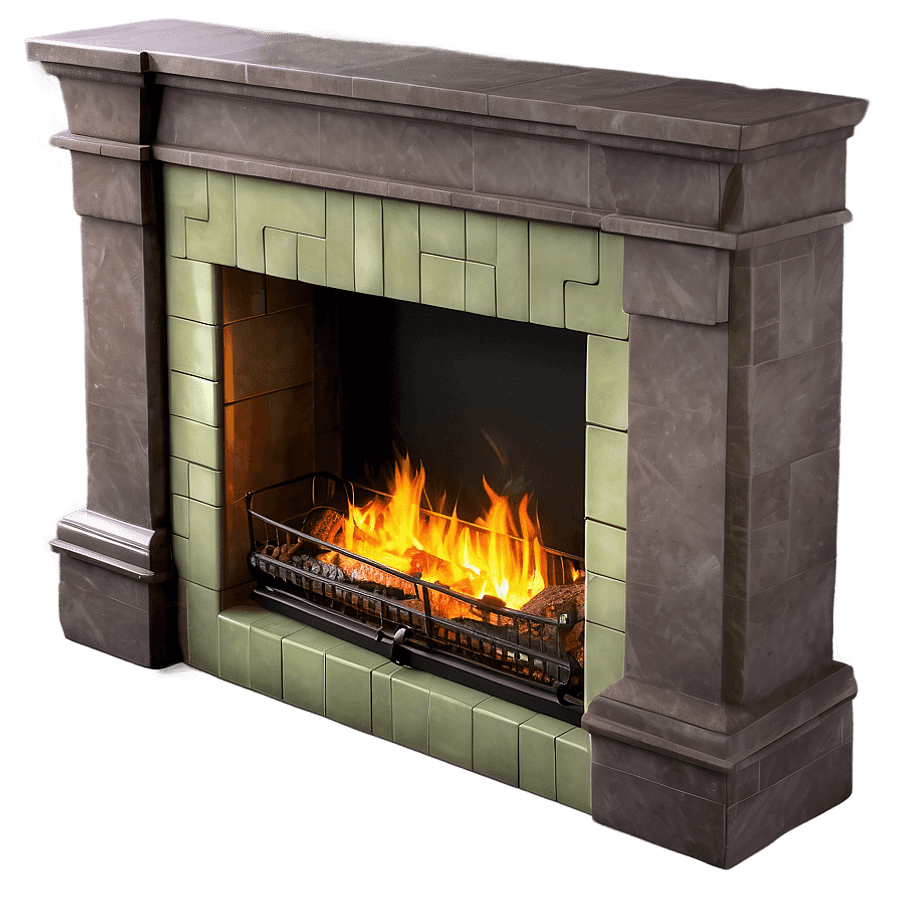 Fireplace Tiles PNG ajm34