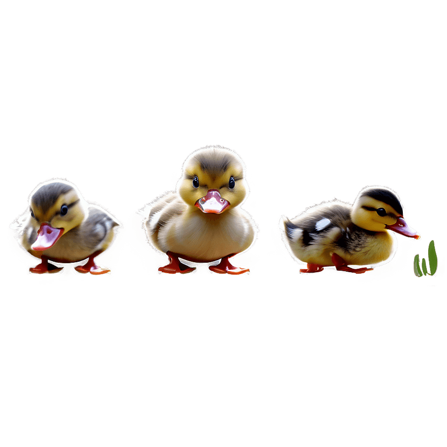 Cute Duck Family PNG ywi