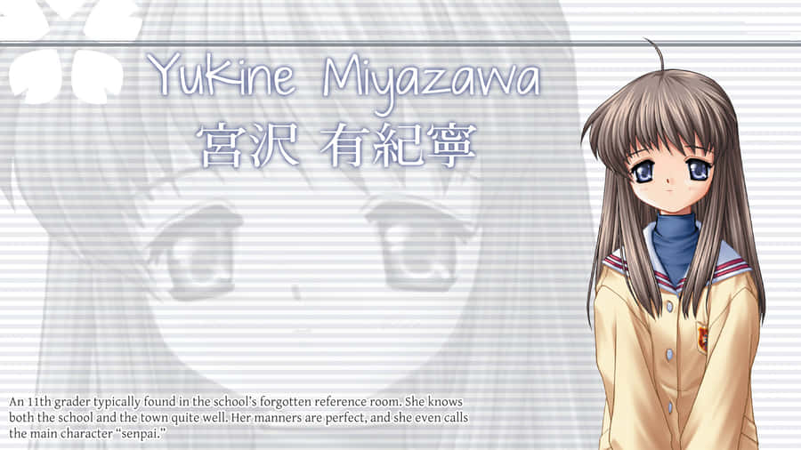 Visuale del Personaggio Yukine Miyazawa