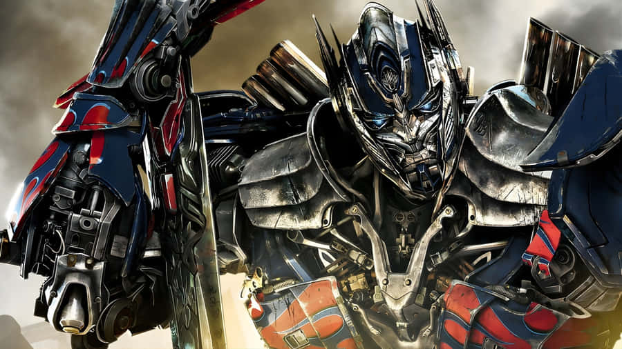 Optimus Prime em Postura Heroica