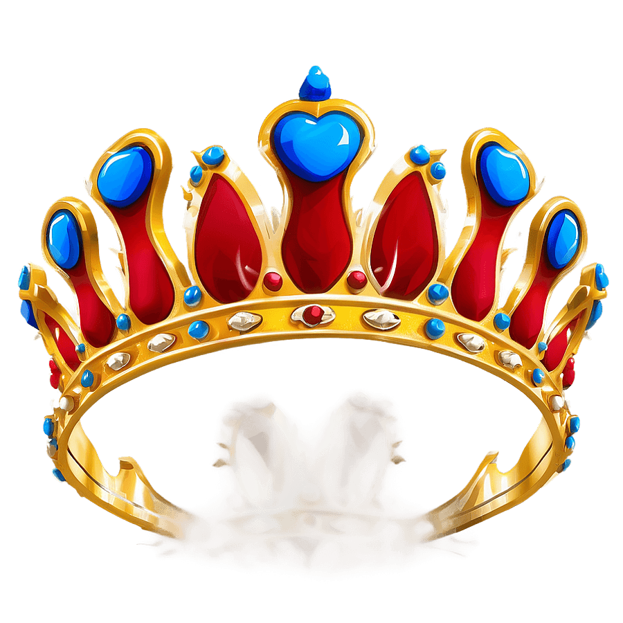 Queen Crown Design PNG 05042024