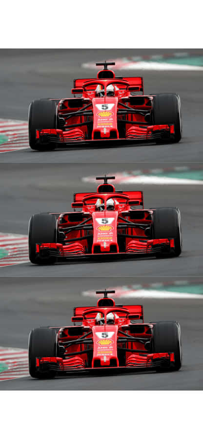 GeschichtetesFerrari Iphone Xs F1 2018 Hintergrund