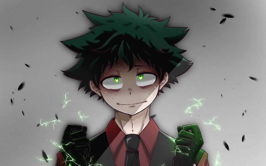 Download Deku Cute Fanart Wallpaper | Wallpapers.com