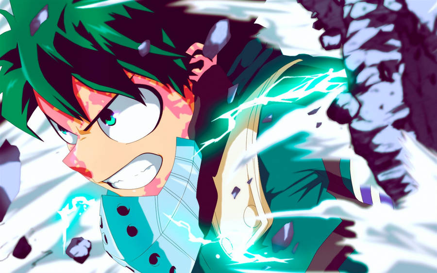 Deku Chill Wallpaper