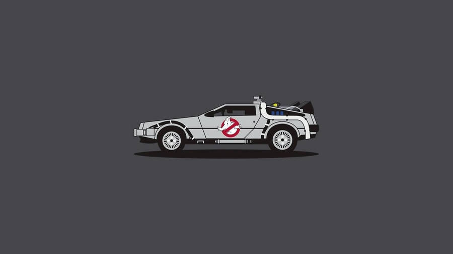 Download Delorean Back To The Future Ghostbusters Bttf Wallpaper Wallpaper Wallpapers Com