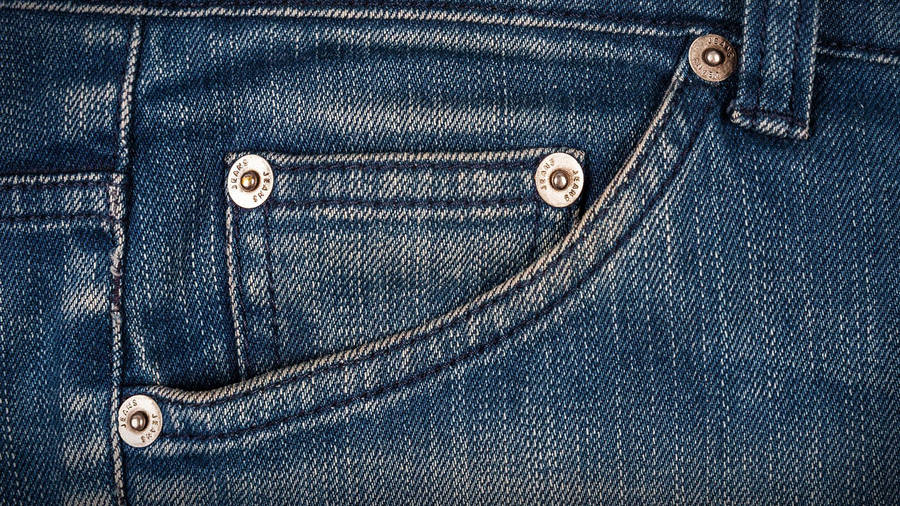 Download Denim Jeans Front Pocket Design Wallpaper | Wallpapers.com