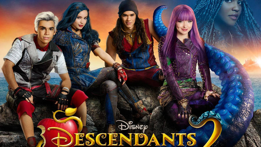 Download Descendants 2 On A Sea Wallpaper | Wallpapers.com